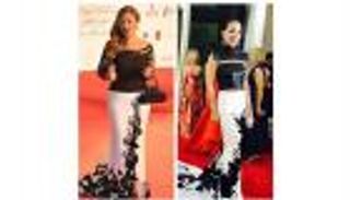 مصممة إماراتية تتهم هاني البحيري باستنساخ فستان ليلى علوي