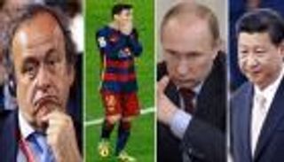 ميسي وبلاتيني متهمان مع 140 زعيما بتهريب أموال