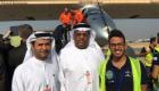  بالصور .. سفير الإمارات بالقاهرة يشهد وصول 