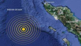 زلزال بقوة 6,5 درجات يضرب جزيرة سومطرة 