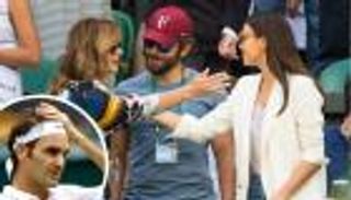 برادلي كوبر وإيرينا شايك يواسيان زوجة روجيه فيدرر