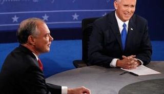 مناظرة نائبي ترامب وكلينتون.. فوز 