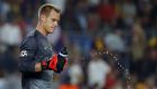 بالفيديو.. خطيئة تير شتيجن تتكرر في الدوري الهندي