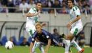 هاراجوتشي يضع حداً لتألق حارس العراق 