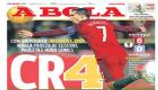 صحف البرتغال تحتفي بسوبر هاتريك "المعلم رونالدو"