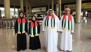 وفدالإمارات المشارك في لقاء شباب العواصم العربية بالأردن