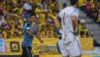 كولومبيا توقف طموح أوروجواي في تصفيات المونديال