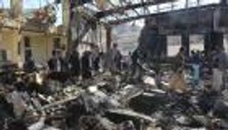 معلومة مغلوطة من الجيش اليمني قادت لقصف قاعة عزاء صنعاء