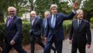 كيري يلتقي نظرائه الأوروبيين في لندن غداة فشل اجتماع لوزان