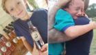 بالفيديو.. طفل يحقق حلمه بعد عامين من بيع "عصير الليمون"