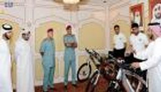 شرطة أبوظبي تطلق دوريات أمنية على الدراجات الهوائية