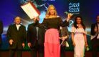 صور.. الفيشاوي وشيرين الأفضل في ختام "قومي السينما المصرية"