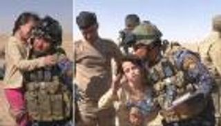 بالفيديو.. طفلة قرب الموصل للجنود العراقيين: لماذا تأخرتم