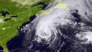 رياح تتشكل فوق منطقة مثلث برمودا