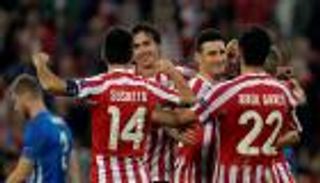 أدوريز يسجل خماسية لبلباو في الدوري الأوروبي