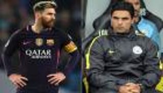 جوارديولا يبرئ أرتيتا من استفزاز ميسي