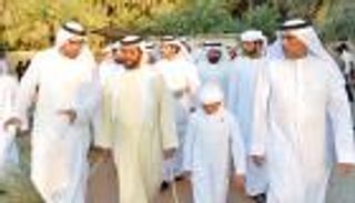 طحنون بن محمد يفتتح واحة العين للتراث العالمي