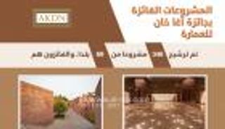 إنفوجراف: تعرف إلى المشروعات الفائزة بجائزة الآغا خان للعمارة 