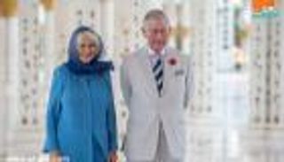 بالصور.. الأمير تشارلز وزوجته يزوران مسجد الشيخ زايد لتعزيز التسامح الديني