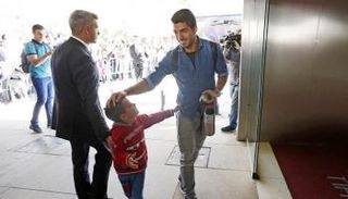 سواريز والطفل