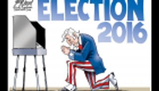 رسامو كاريكاتير.. أمريكا تختار بين مرشحين أحلاهما مر