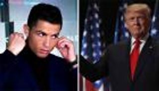 رونالدو يجاور الرئيسي الأمريكي