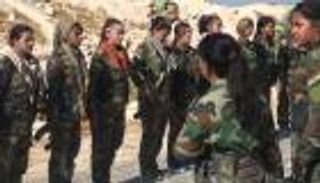 أكراد إيرانيون يشاركون في تحرير الموصل