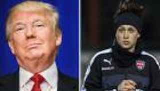 ترامب يدفع لاعبة أمريكية لتمديد عقدها مع فريق سويدي