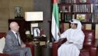 منصور بن زايد يستقبل رئيس مجلس النواب الليبي