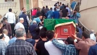 جنازة الفنان الراحل محمود عبد العزيز