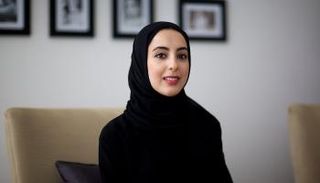 شمة بنت سهيل المزروعي، وزيرة الدولة الإماراتية لشؤون الشباب