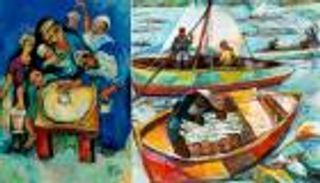 بالصور.. قاعة بيكاسو للفنون تحتفي بمئوية الفنان حافظ الراعي