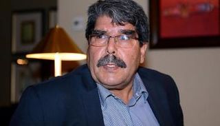 صالح مسلم زعيم حزب الاتحاد الديمقراطي