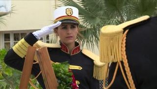 تدشين ساحة شهداء الأمن الرئاسي في تونس