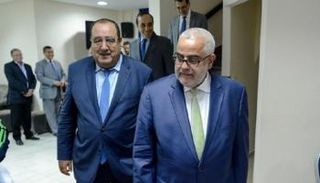 بن كيران ولشكر عقب الاجتماع