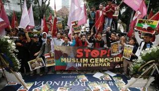 مظاهرات الإندونيسيين (الفرنسية)