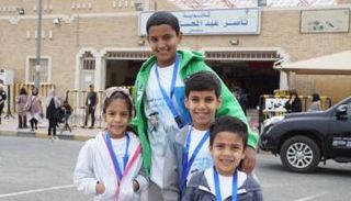 الأطفال حرصوا على حضور العرس الانتخابي