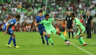 لقطة من المباراة