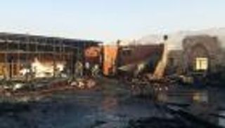 بالصور.. السيطرة على حريق "السوق التونسي" جنوب القاهرة