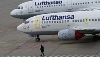 طائرات تابعة للوفتهانزا 