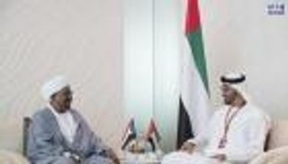 محمد بن زايد يستقبل رئيسي السودان وإقليم كردستان العراق