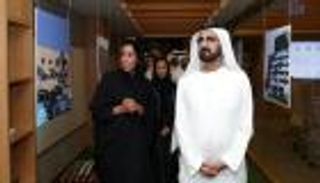 بالصور.. محمد بن راشد يعتمد "متحف دبي الفني" 