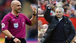 مورينيو وتايلور حكم لقاء ليفربول