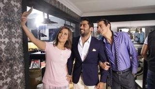 صورة سيلفي تجمع أبطال المسلسل