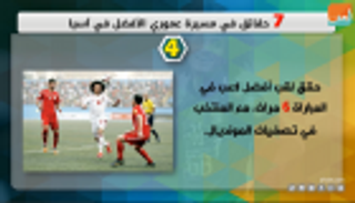 فيديوجراف.. 7 حقائق في مسيرة عموري الأفضل في آسيا