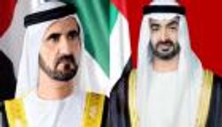 محمد بن راشد ومحمد بن زايد يشهدان احتفال اليوم الوطني الـ45