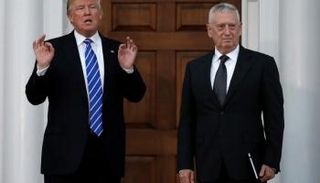 ترامب مع الجنرال جيمس ماتيس