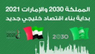 إنفوجراف.. المملكة 2030 والإمارات 2021 بداية بناء اقتصاد خليجي جديد