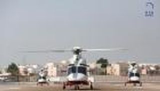 الإسعاف الجوي ينقذ شخصا علق في جبل بالإمارات
