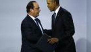 أوباما يودع هولاند تليفونيا ويشكره على شراكتهما